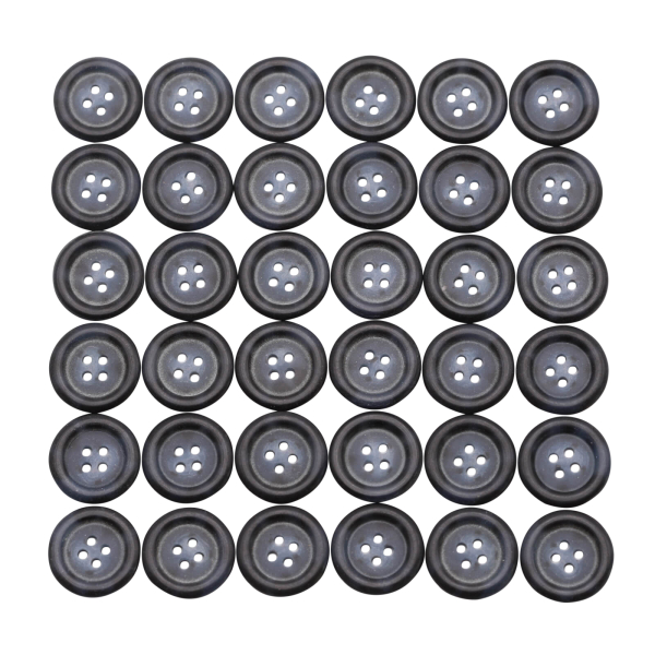 Buttons set of 36 TOP offer Ø 20 mm navy blue