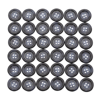 Buttons set of 36 TOP offer Ø 20 mm navy blue