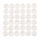 Buttons set of 36 TOP offer Ø 15 mm white-mottled