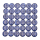 Buttons set of 36 TOP offer Ø 21 mm dark blue
