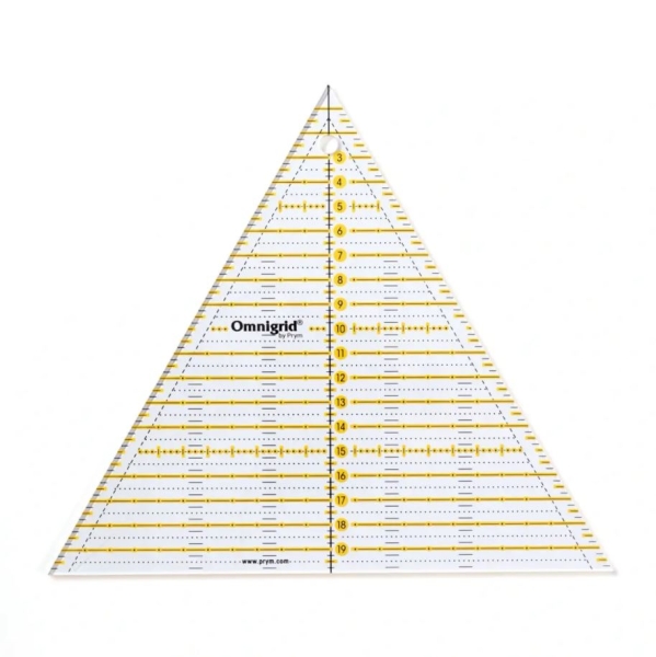 Prym Omnigrid Patchwork Rulers 60° Triangle MULTI 20cm