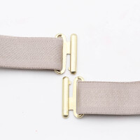 Verschlüsse/Schnalle 5x für BHs und Bikinis 10 mm gold
