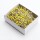 Glass head pins yellow approx. 1000 pieces / extra long 0.65 x 43 mm