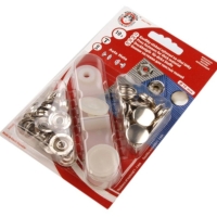 Set of 10 snap fasteners "Moto-medium" Rinfeder...