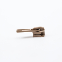 Delrin VISLON Zipper for 6 mm zippers dark beige