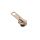 Delrin VISLON Zipper for 6 mm zippers dark beige