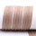 Delrin VISLON zippers sold by the meter plastic teeth 6 mm / loose dark beige