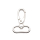 Carabiner hook model Original-Pro 30 mm silver