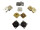 Magnetic buttons for sewing 15 mm
