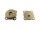 Magnetic buttons for sewing on 15 mm silver