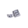 Metal zipper presser foot for snap-on sewing machine suitable for Janome, Brother, Elna, Singer