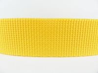 Bag straps in top quality 40 mm yellow-orange