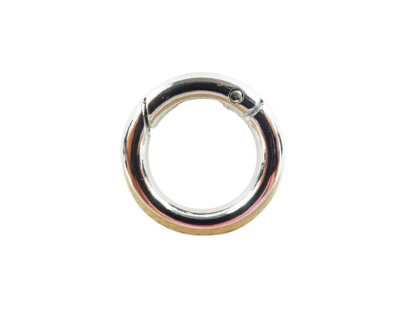 Ring - snap hook - model "Frango" 25 mm - silver