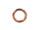 Ring - snap hook - model "Frango" 25 mm - rose...