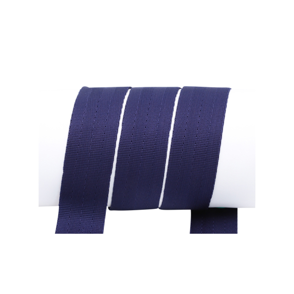 Webbing for bags - model "Flu" - 40 mm - navy blue