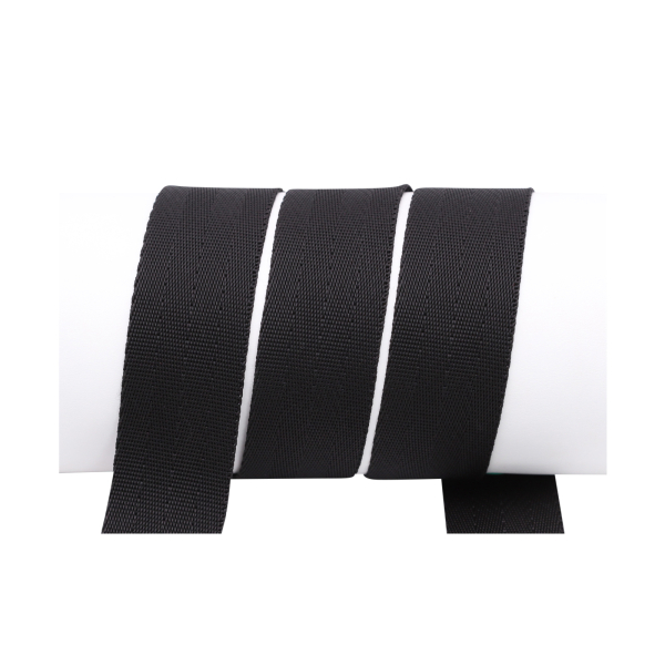 Webbing for bag model "Flu" - 40 - black