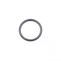 BH - Rundring / Metallring 10er Sparset für Miederware - 15mm schwarz