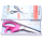 Pinking shears Golden Eagle 23 cm in pink