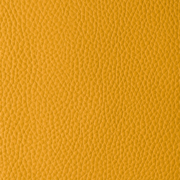 Kunstleder Modell "Cora" 55 x 140 cm safrangelb