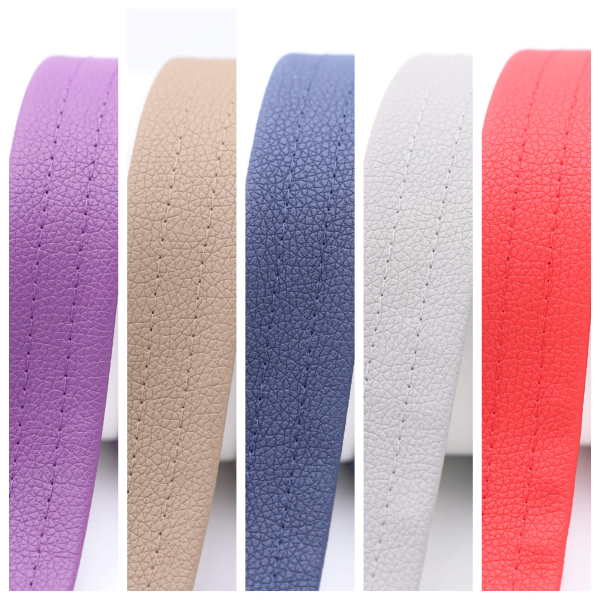 Artificial leather bag strap "Arizon" - 30 mm