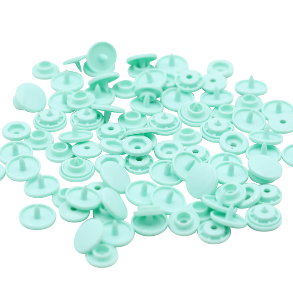 Kam-Snap press fasteners 1000 pieces economy set / turquoise