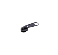 Zipper - long model "Holiday" 3 mm anthracite-gray