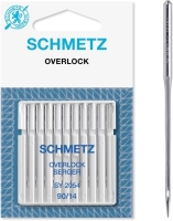 SCHMETZ 10 x overlock needles Serger SY 2054 & 16x75...
