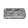 Pocket mirror with 1x/3x magnification foldable snake look