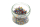 Glass head pins SUPERFEIN, 50g push-on pins in a glass container (approx. 1000 pieces) mixed 0.40 x 34mm