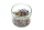 Glass head pins EXTRA FINE, pins 66g in a glass box (approx. 1000 pieces) mixed 0.50 x 34mm