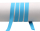 Bias tape / binding made of cotton - width 18 mm turquoise