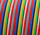 Elastic band width 18 mm thickness 1.5 mm colorful