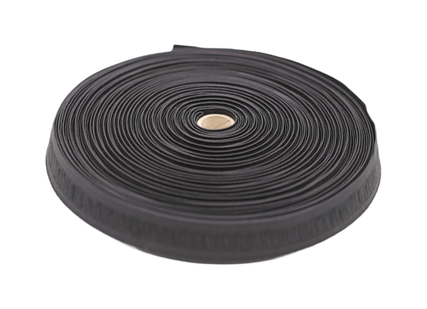 25m-Rolle Rüschengummiband-Sparset schwarz  26 mm