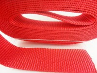 Top quality bag straps 50 mm cherry red