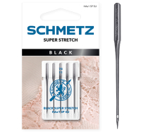 SCHMETZ - 5 Stretch-Nadeln Black Stärke 90/14...