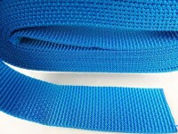 Top quality bag straps 50 mm medium blue