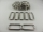 Schlaufe vierkantig 40 mm / flaches Modell