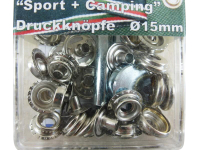 Druckknöpfe - Ringfeder "Sport+Camping" 15...