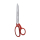 MUNDIAL Stoffschere Stahlgeschmiedet 21 cm mit rotem Griff