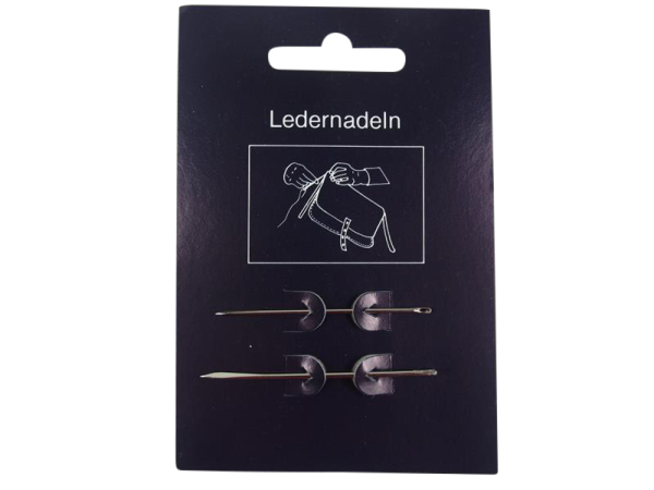 Ledernadeln Set