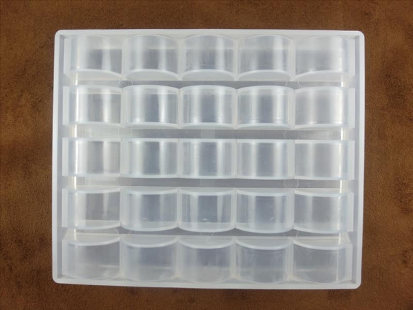 Matt spool box for 25 spools