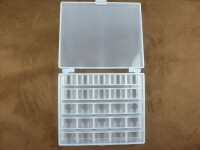 Matt spool box for 25 spools