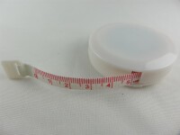 Tailors tape measure - automatic white
