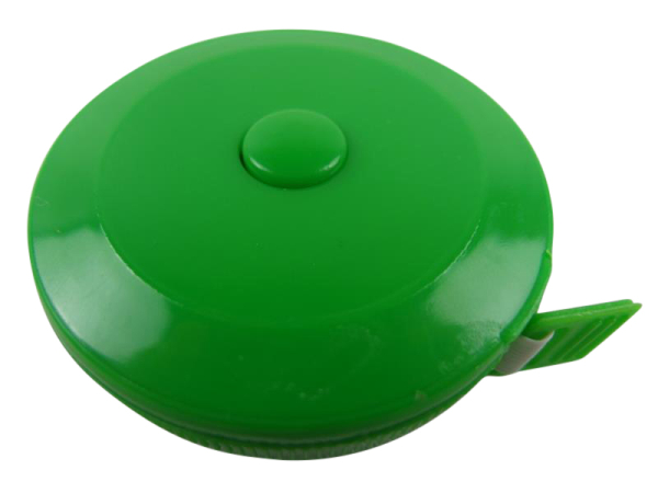 Tailors tape measure - automatic green