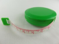 Tailors tape measure - automatic green