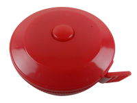 Tailors tape measure - automatic red