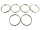 Key ring / outer diameter - approx. 38 mm - silver