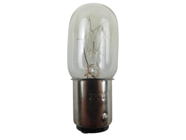Sewing machine lamp plug fastener