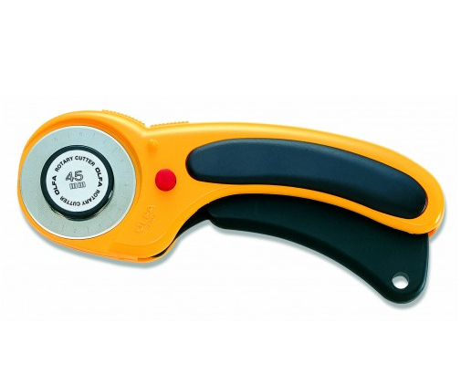 OLFA Comfort - professional rotary cutter - 45 mm / Olfa RTY-2/DX