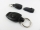 Buckle with key ring for lanyards / 23x43 mm - black